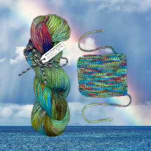Hand Dyed Yarn (sea glass)