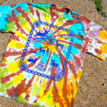 Load image into Gallery viewer, Tie Dye Deer Stamp Tee