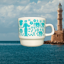 Load image into Gallery viewer, Stackable Glass Mug
