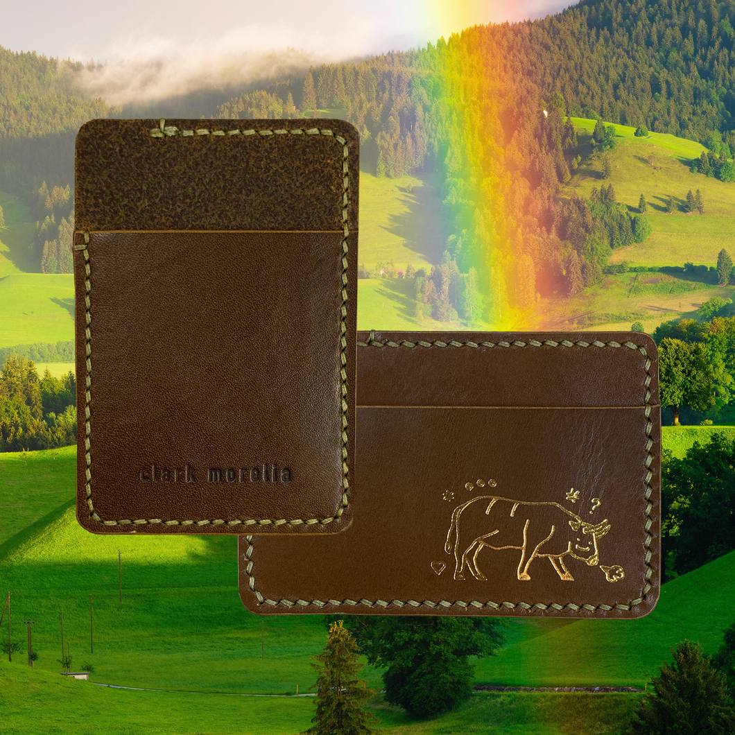 Leather Card Wallet (oak)