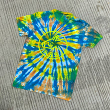 Load image into Gallery viewer, Tie Dye Logo Tee (thunderstorm)
