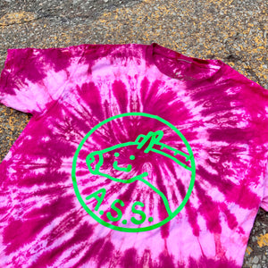 Tie Dye Logo Tee (watermelon)