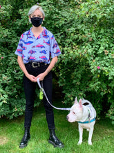 Load image into Gallery viewer, Fishy Satin Button Up