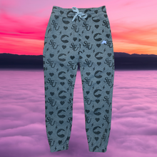 Load image into Gallery viewer, Monogram Sweatpants (gray)