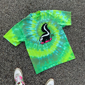 Tie Dye Skunkboarder Tee