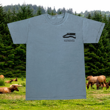 Load image into Gallery viewer, Raceway Tee (slate blue)