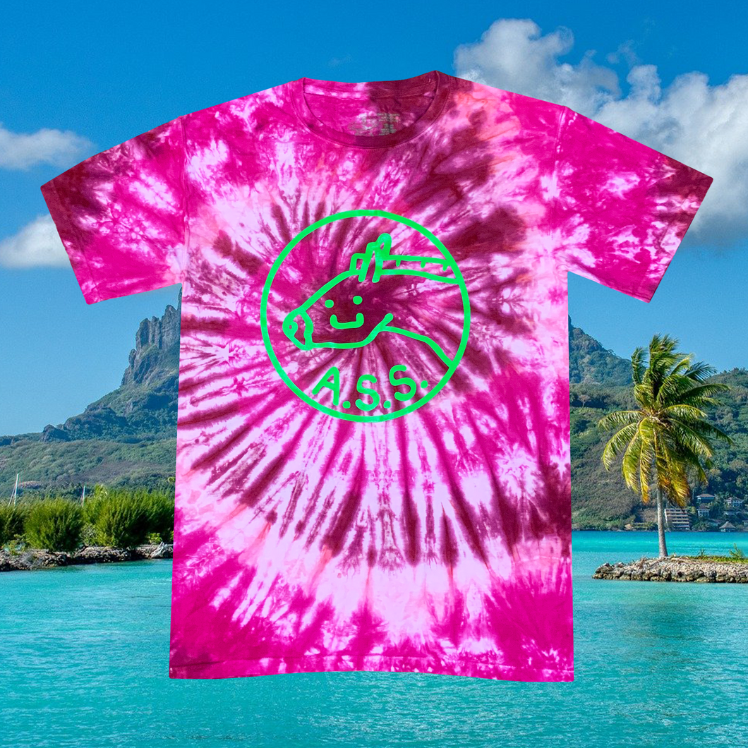 Tie Dye Logo Tee (watermelon)