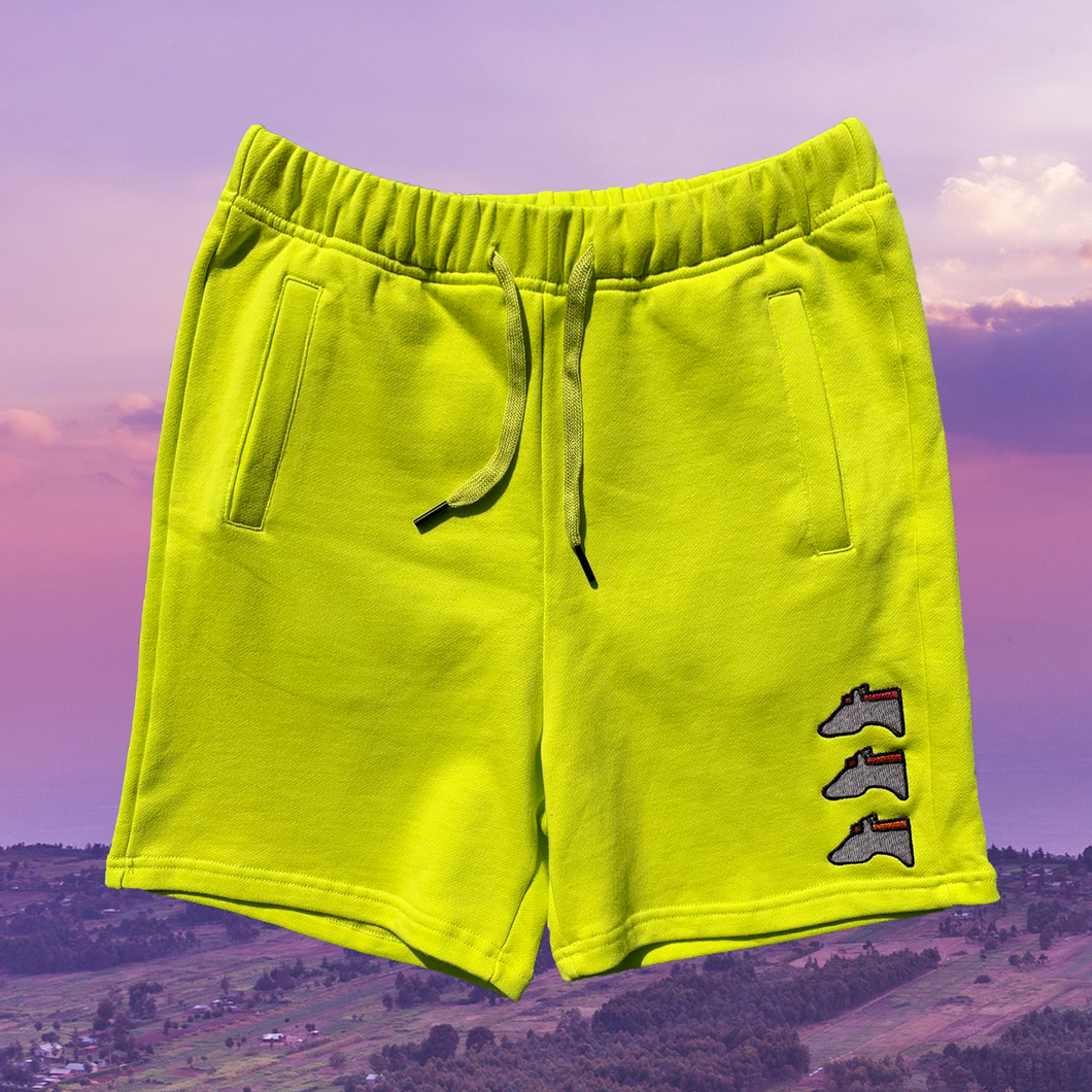 Yellow Sweatshorts