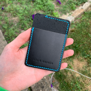 Leather Card Wallet (midnight)